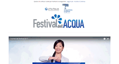 Desktop Screenshot of festivalacqua.org
